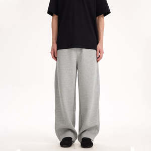 الشركة المصنعة أعلى جودة تصميم مخصص سادة قطن ثقيل 480gsm بنطلون - Product Image 4