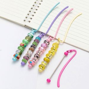 Kit de Marcapáginas Metálicos Impermeables DIY para Niños, con Diseño de Caramelos Redondos, Clips para Libros con Cuentas, Regalos Creativos para Estudiantes y Artículos Promocionales - Product Image 2