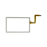 QSI QTERM-G723551R Panneau en verre tactile résistif 4 fils avec câble flexible FPC, pièces de rechange pour écran tactile industriel HMI