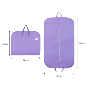 Cheap Hanging Garment Protector Bags Closet Organizer Coat Suit Available Custom Dustproof Clothing Covers Clothes Dust Cover