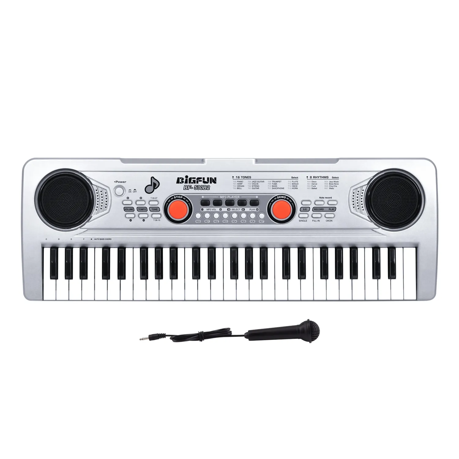 BF-530B2 mainan anak-anak, alat musik digital kualitas tinggi 49 tombol mainan organ elektronik piano untuk anak-anak