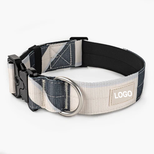 Custom Luxury <strong>Dog</strong> <strong>Harness</strong> Adjustable Nylon Chest Strap with Camouflage Plaid Tactical <strong>Chain</strong> Leash Wholesale Simple Sport Style - Product Image 6