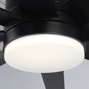 72 inch ABS 8 Blade Đen điện lớn công nghiệp <span class=keywords><strong>DC</strong></span> điều khiển từ xa BLDC LED Đèn quạt trần với ánh sáng - Product Image 6