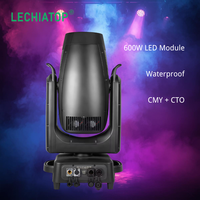 Projecteur LED mobile 600W BSW CMY CTO 0-50 °   Zoom RDM Dual Prism Custom Gobo pour la location d'éclairages de scène professionnels