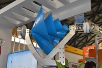 Éolienne à axe vertical haute efficacité 3KW VAWT, diamètre de rotor 2,6m, vitesse de démarrage du vent 3,0m/s, 48V pour usage industriel et petites éoliennes