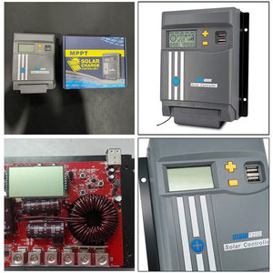 Contrôleur de charge solaire MPPT 12V 24V 30A avec connexion Wifi, compatible avec les batteries au plomb-acide et au lithium - Product Image 1