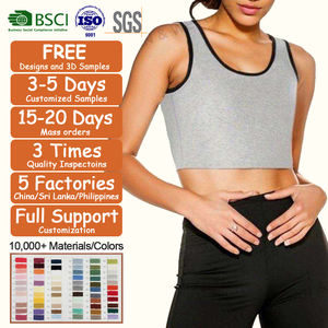 Plus Size Elastic Breathable Women Tank Tops Bust Shapewear Corset Compression Sleeveless Breast Tomboy FTM Chest <strong>Binder</strong> <strong>Bra</strong> - Product Image 1