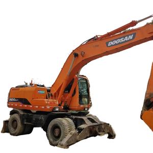 Excavadora de Ruedas Usada Doosan DH210W-7, Modelo 2011, Motor y Caja de Cambios de 115kw, Peso Operativo de 19800kg - Product Image 1