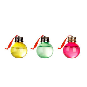 Boules de boisson de noël ornement de verre à liqueur ampoules de bouteille d'eau de noël claires pour le décor de fête de <span class=keywords><strong>vacances</strong></span> intérieur extérieur - Product Image 1