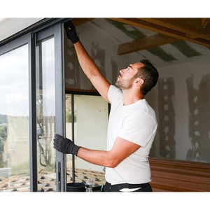 ถุงมือโพลีเอสเตอร์/ โพลียูรีเทนไซส์9สีดำ - Product Image 4