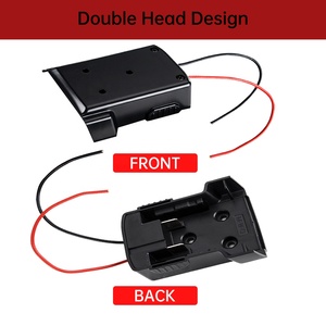 Adaptateur de batterie pour connecteur de montage d'alimentation de batterie au lithium Milwaukee 18V, support de charge, adaptateur pour <span class=keywords><strong>outils</strong></span> de bricolage, jouets RC - Product Image 3