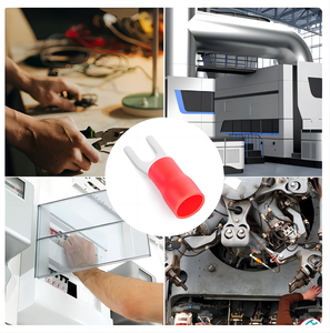 Terminali a crimpare forcella M4/M5/M6/M8 connettori per fili elettrici preisolati per alette isolanti per scarpe SV1.25-3/4/5 - Product Image 6