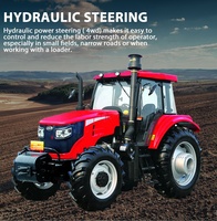Nouvelles Machines agricoles 90hp tracteur agricole équipement à vendre liste de prix