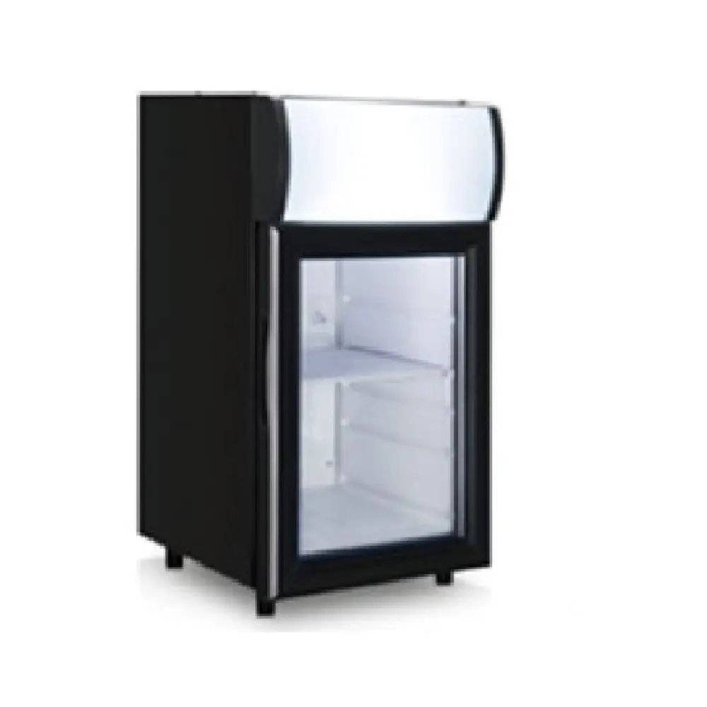 Wholesale portable 3 layers 42L display mini bar refrigerator fridge for hotel