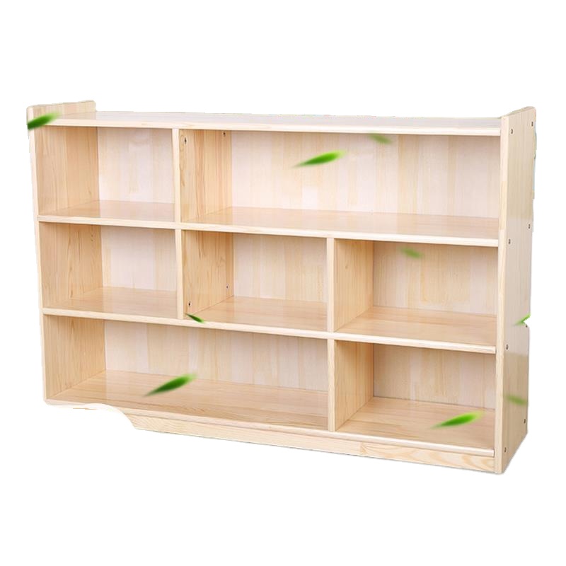 Промышленный Деревянный Ретро-стеллаж, органайзер для хранения, детский блок, дисплей, игрушки, книжная полка, книжный шкаф