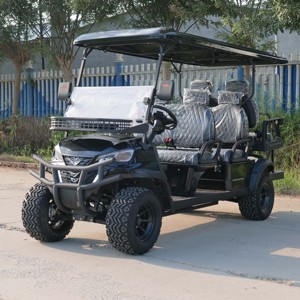 Chariots <span class=keywords><strong>de</strong></span> golf électriques 6 places 60V tout-terrain confortables à vendre - Product Image 2