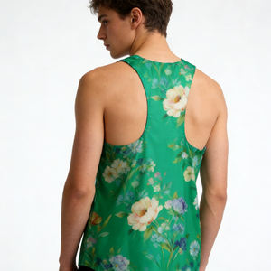 Débardeur de course unisexe ZEDE en maille respirante, anti-humidité, séchage rapide, personnalisable par sublimation - Product Image 6