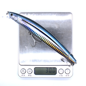 Señuelo Artificial Rígido Tipo Wobbler 160mm 30g Profundidad de Buceo 0.5-1.5m Minnow Flotante con Recubrimiento UV que Brilla para <span class=keywords><strong>Pesca</strong></span> de Atún en Agua <span class=keywords><strong>Salada</strong></span> - Product Image 2