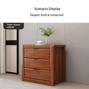 Cómoda de Esquina de Madera Maciza de Primera Calidad Directo de Fábrica, con 3/4/5 Cajones, Estilo Chino Moderno para Dormitorio, Sala de Estar u Hotel - Product Image 4