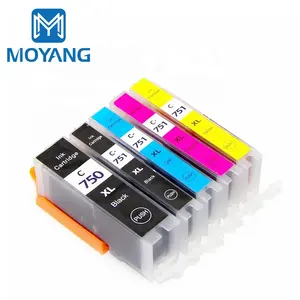 MoYang compatibles para CANON PGI-750 CLI-751 cartuchos de tinta PIXMA IP7270/MG 5470/MX727/MX927/MG5570/MG6470/IX6870/IX6770 impresora
