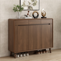 Fournisseur étagère à chaussures armoire moderne OEM Chine vente en gros multicouche ménage grande capacité étagère à chaussures en bois stockage armoire à chaussures