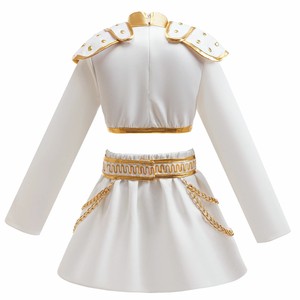 Costume di Alta Qualità per Cosplay di Anime Kpop Demon Hunter Mira Rumi Zoey, Uniforme Bianca da Palcoscenico per Bambine per <span class=keywords><strong>Halloween</strong></span> - Product Image 3