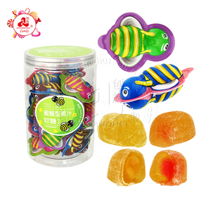 Halal 3D en forma de abeja, relleno de dulces de goma, suave - Product Image 1
