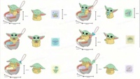 Wholesale Genuine Planet Series Gugu Keycap Blind Box Cute Expression Mechanical Keyboard Keycaps Decor Gifts