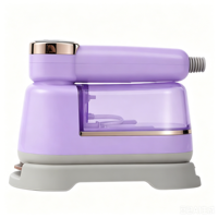 Vente directe usine Nouveau fer à vapeur portable à écran tactile avec réservoir d'eau amovible multi-niveaux 1300W 160ml pour vêtements