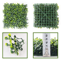 Mur végétal artificiel en plastique, mur de fleurs, résistant aux UV, écologique, décoration intérieure et extérieure