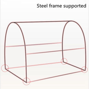 Beste Hoopet Extra Grote Hond Tent Bed Kennel Huis Soort Indoor Hot Koop - Product Image 5