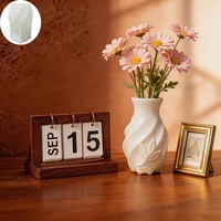 Nouvelles idées : Moule en silicone 3D en relief en forme de feuille, style Instagram, pour DIY, résine époxy, arrangement floral, ornement, vase, pot de fleurs