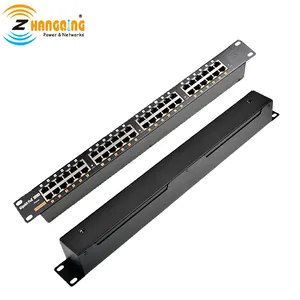 Injecteur Gigabit PoE 24 ports, RackMount, LED, avec équilibre de charge, pour caméra PoE PTZ, point d'accès, hermétiques