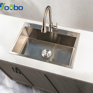 MOQ <span class=keywords><strong>1</strong></span> Lavello da Cucina in Acciaio Inox Spazzolato, Capacità Mensile 10.000 Pezzi, Imballaggi Multipli: Cartone/Pallet/Personalizzato - Product Image 2