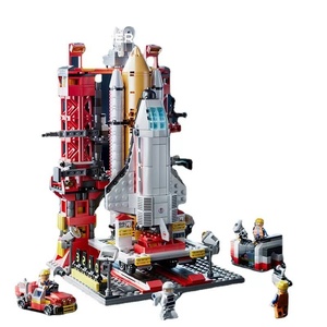 Juguetes de Bloques de Construcción de Plástico para Niños, Modelo Educativo de Ciencia Aeroespacial y Tecnología para el 1 de Junio, Ensamblaje de Piezas Pequeñas, Regalo Festivo - Product Image 5