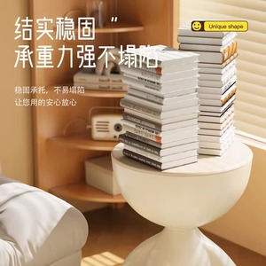 Creative <b>Bedside</b> <b>Table</b> Plastic Storage Nightstand For Bedroom Small Apartment Use - Product Image 4