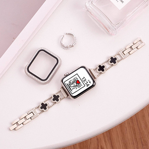 Correa de Reloj Upro de Acero Inoxidable con Cierre de Broche para Apple Watch de 38mm, Correa de Cadena con Cristales para Mujer - Product Image 5
