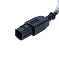 Cable de diagnóstico automotriz de cobre OBD con adaptador para Cable General 6 pines IP67 a prueba de agua 12V