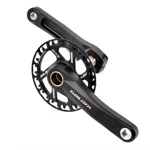 GOLDIX Children Bicycle Crankset 110mm/127mm/140mm/150mm/155mm/160mm Crank MTB Kid Crankset 28T-36T Chainring for Shimano <strong>SRAM</strong> - Product Image 3