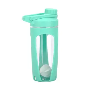 Thickened Portable Protein Powder Bottles with Keychain Health Funnel  Medicine Box Container Water Cup Outdoor Sport Storage