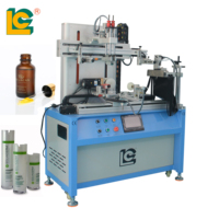 Impresora de Serigrafía UV Semiautomática de Grado Industrial para Frascos y Macetas de Vidrio, Nueva