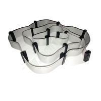 6 8 10 12 14 16 20 24 26 30 34 40 50 60 64 pines 2,54mm conector idc gris plana cable de cable plano