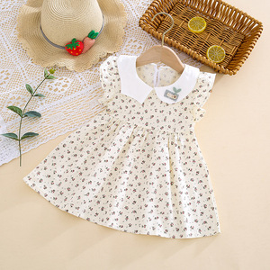 Nuevo Vestido de Verano 2022 para Niñas, Estilo Coreano, con Estampado Floral, para Bebés y Niñas Pequeñas - Product Image 5