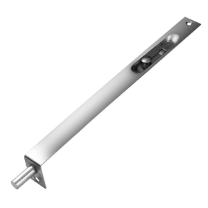 Loquet de porte dissimulé en acier inoxydable 304, double interrupteur, plaque de serrure pour porte en bois, épaissie, pleine taille - Product Image 3