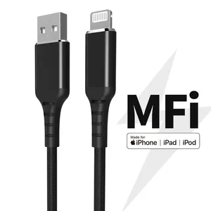 MFI ได้รับการรับรอง C189 USB ถึง 8pin 5V 2.4A ชาร์จเร็วสําหรับ iPhone/iPad/iPad