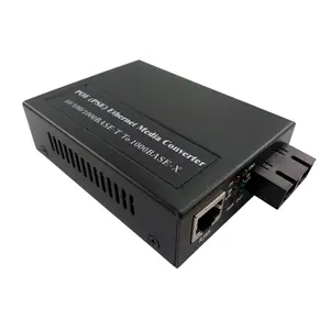 Медиаконвертер 10 100 1000 м Gigabit Multi Mode Dual Fiber SC Port PoE 30 Вт PoE Power