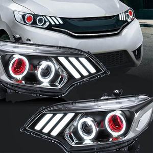 ไฟหน้ารถปรับ GZ10อัตโนมัติชุดติดตั้งไฟหน้ารถยนต์สำหรับ <span class=keywords><strong>Honda</strong></span> <span class=keywords><strong>JAZZ</strong></span> 2014-2019 - Product Image 4