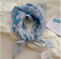 Bandana en coton à motif floral personnalisé, imprimé numérique, foulard multifonctionnel pour la tête, le cou, le poignet, la sacoche, accessoire quotidien pour les festivals en plein air