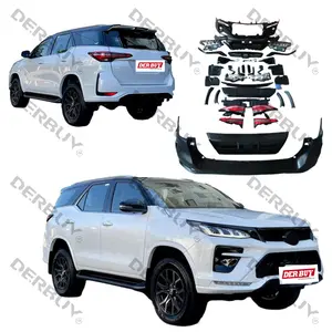 for to yo ta fortuner facelift to GR sport model 2015-2020 Upgrade to 2021 fortuner gr bodykit car auto parts used car