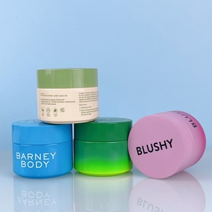 Tarros de Vidrio Esmerilado Mate Naranja y Amarillo de 100ml para Cosméticos al por Mayor con Tapa de Color, Disponibles en 5g, 10g, 20g, 50g, 100g y 200g - Product Image 5